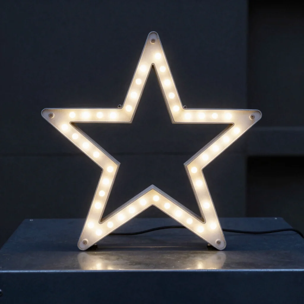 Figura Decorativa Navideña LED 3D